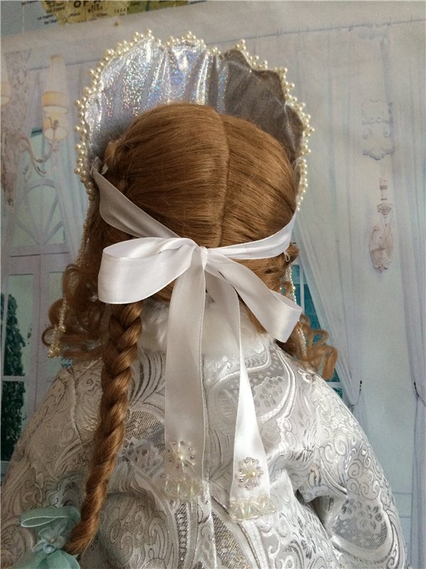 Кокошник из бисера — Как сделать аксессуары для кукол: сумки