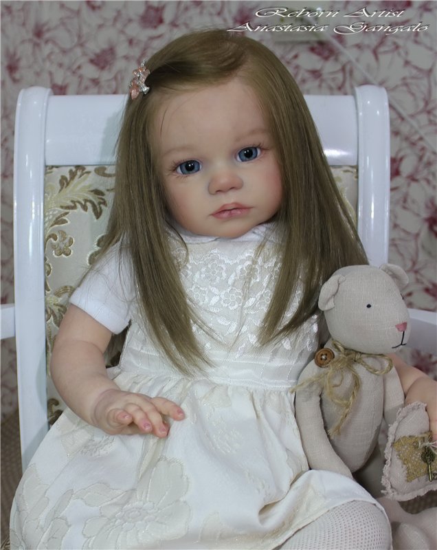 Моя нежная Эмилия. Кукла реборн Анастасии Гангало (фото 6)