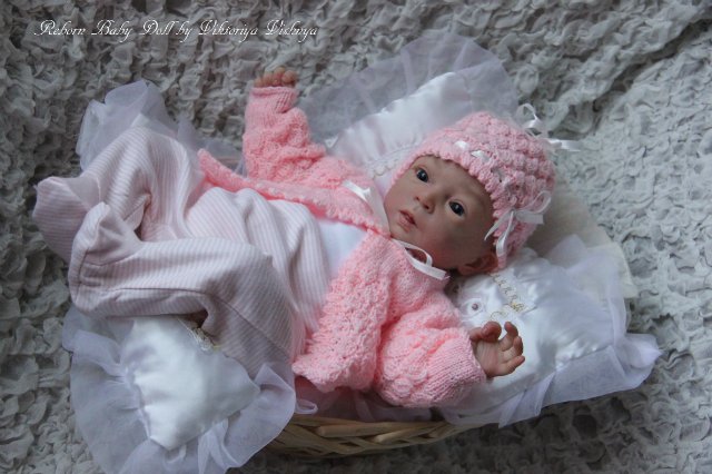 Аделиночка... Куколка реборн Виктории Вишни