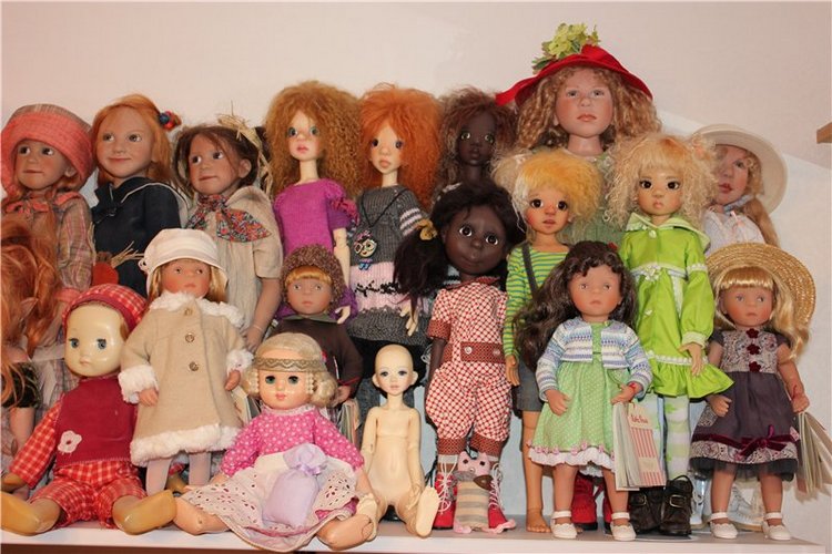 Мои девчушки и мальчишки — Домашние коллекции кукол: фото собраний (фото 2)
