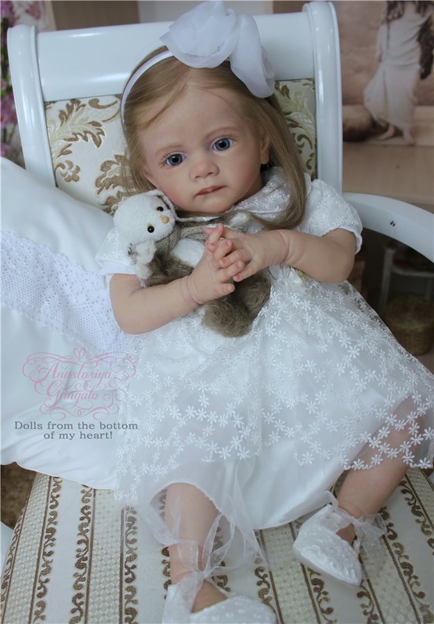 Дарина. Мой Прототип реборн Фрида от Каролы Вегерих