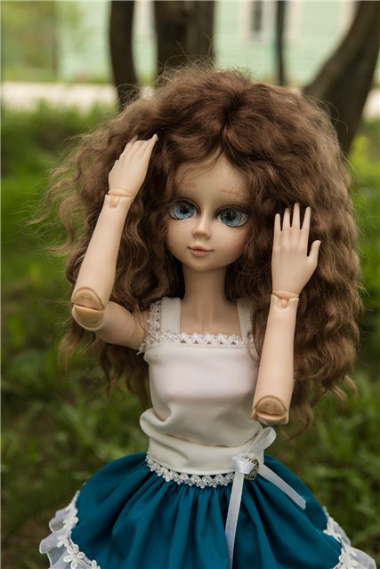 Милая Звездочка Стеша — Куклы Звезды подиума (Angel Collection): шарнирные (фото 4)