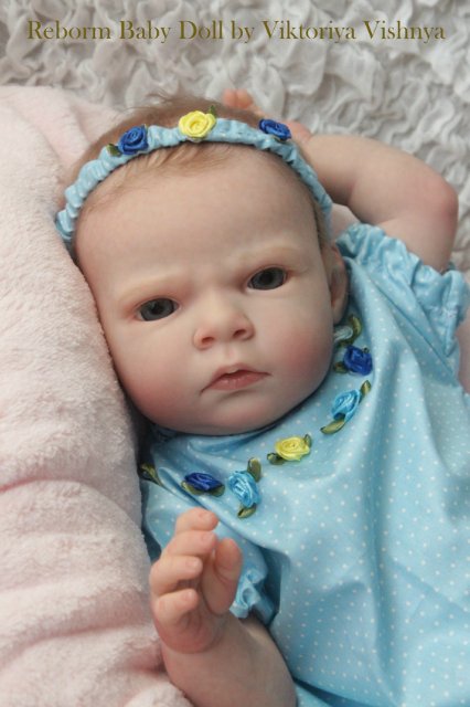 Летнее солнышко... Сабриночка. Куколка реборн Виктории Вишни