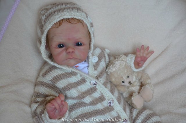 Малыш реборн Кирюшка - печенюшка