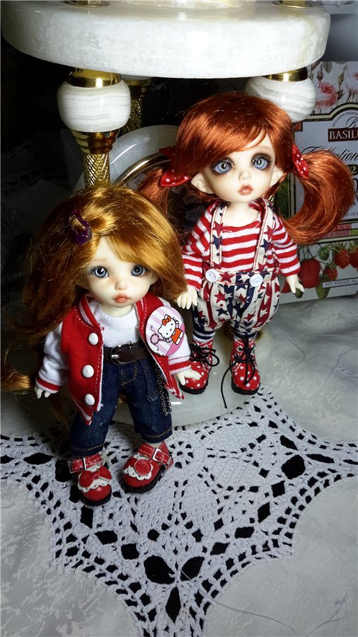 Обновки у малышек☺ — Одежда и обувь для кукол BJD (БЖД): 1/3 (фото 6)