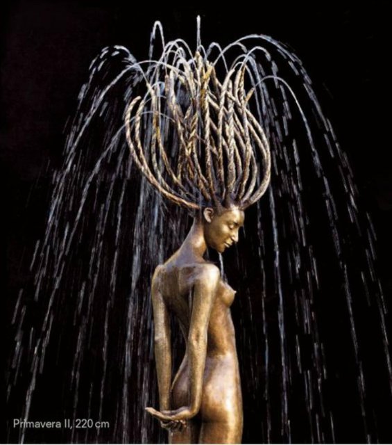 Фонтаны скульптора Malgorzata Chodakowska