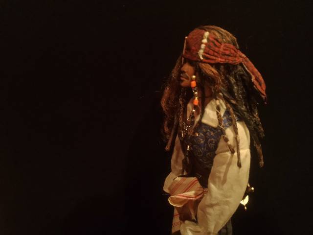 Джек Воробей ооак - портретная кукла