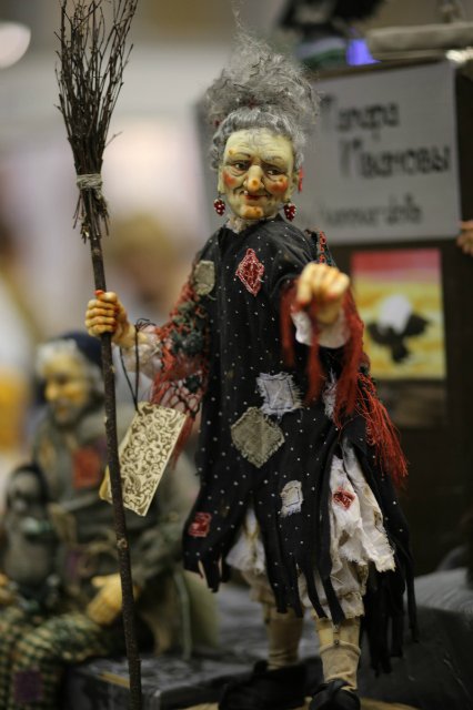 Великолепие выставки "Искусство Куклы" 11 декабря 2015 г