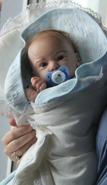 Малышок кукла-реборн Элины Кудрявцевой