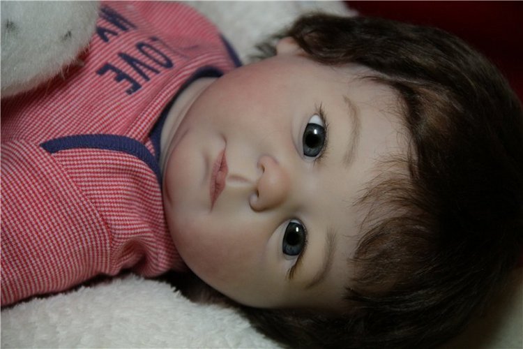 Дениска, кукла реборн из молда Marley от Ann Timmerman (фото 6)