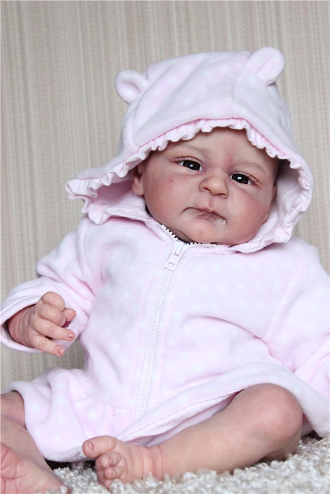 Забавная малышка. Кукла реборн Светланы Преображенской