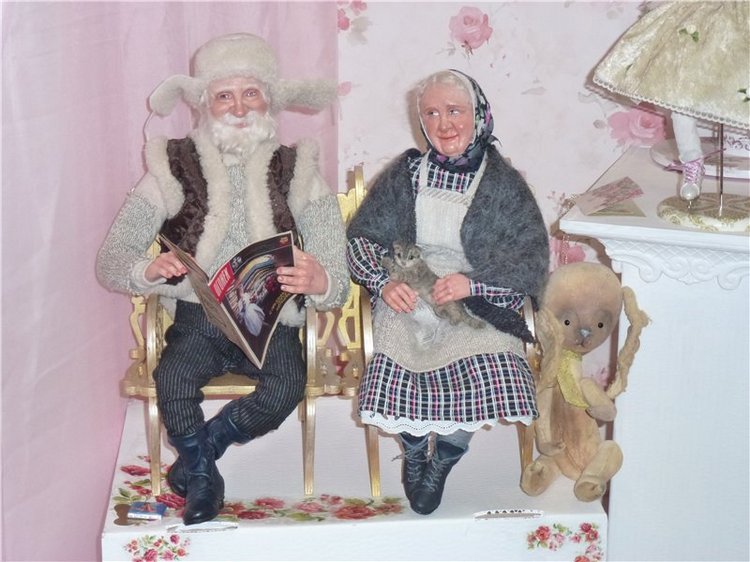 Экскурсия в страну чудес… Авторская кукла. Москва, Тишинка 2016