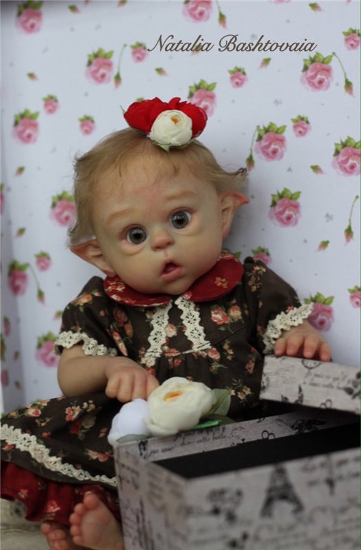 Мой любимый эльфийский ребенок! Кукла реборн Натальи Баштовой