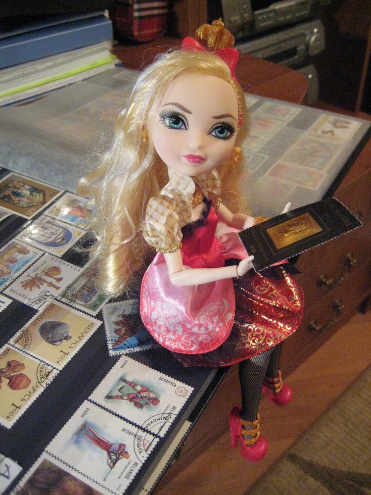 Яблочко Ever After High от Mattel и я осенним днём (фото 2)