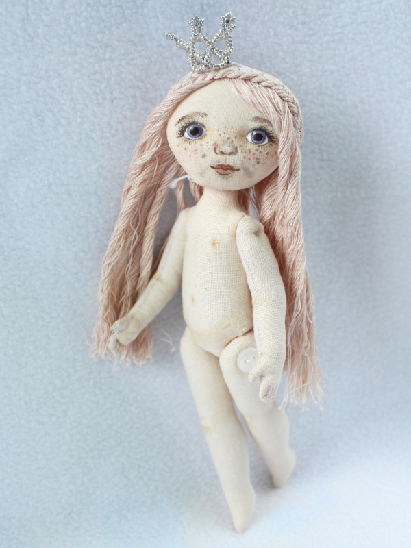 Моя Принцесса. Текстильная кукла (фото 4)