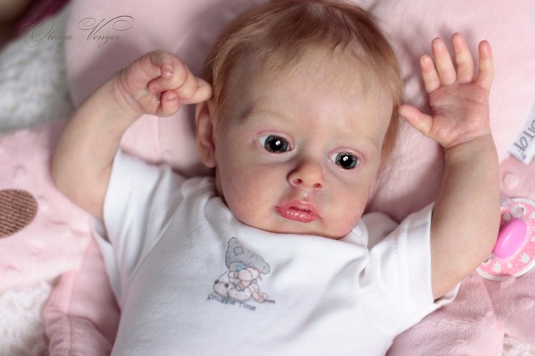 Моя Хлоя, мой любознательный Совенок, кукла реборн Олеси Венгер