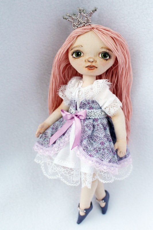Мои принцессы. Текстильные куклы (фото 8)