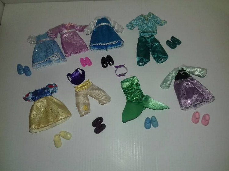 Образы основных принцесс Диснея. Мои мини-принцесски. 3 часть (фото 8)