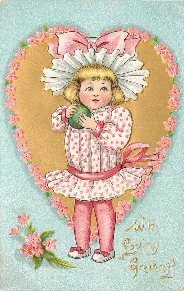 Старинные открытки с Денем Святого Валентина | Бэйбики Старинные открытки с Денем Святого Валентина