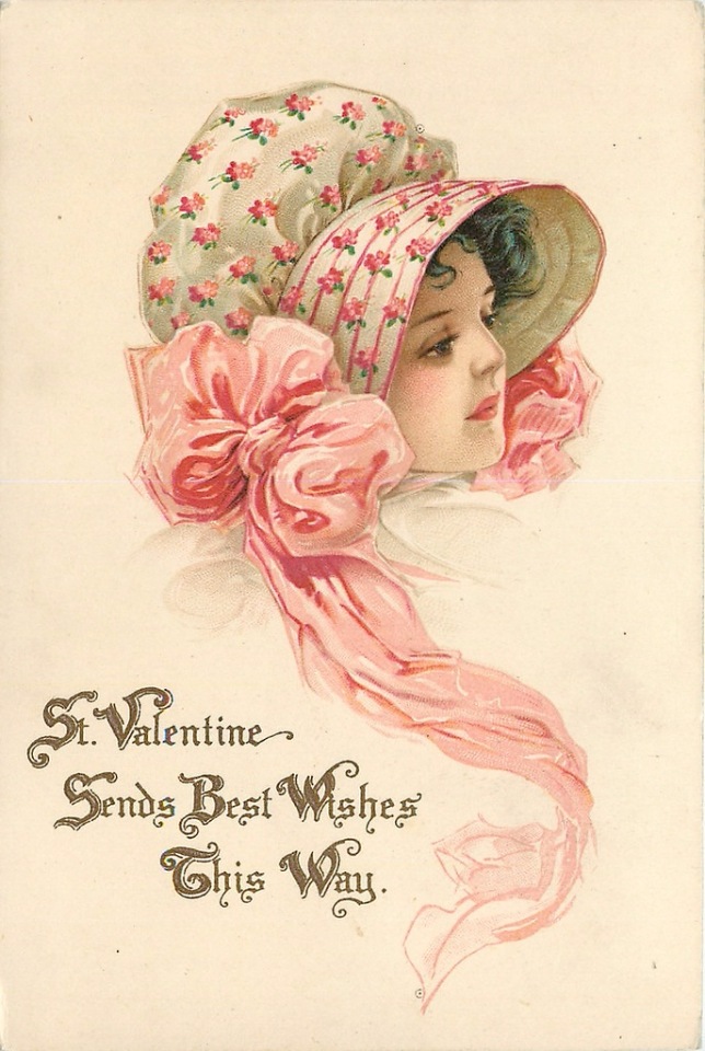 Старинные открытки с Денем Святого Валентина | Бэйбики Старинные открытки с Денем Святого Валентина