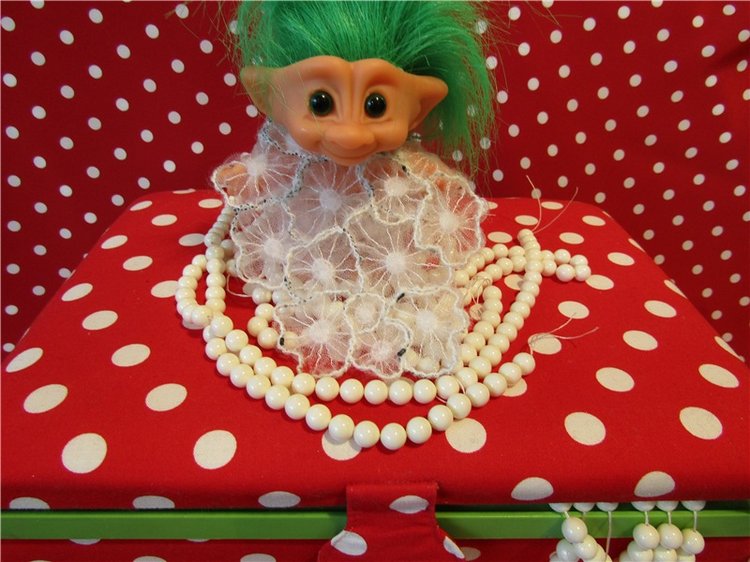 Настроение - в "горошек" — Игрушки Тролли (Trolls): винтажные Dam и Russ (фото 6)