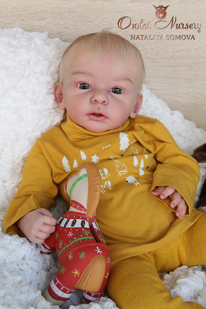 Тимофей. Кукла реборн Наталии Сомовой