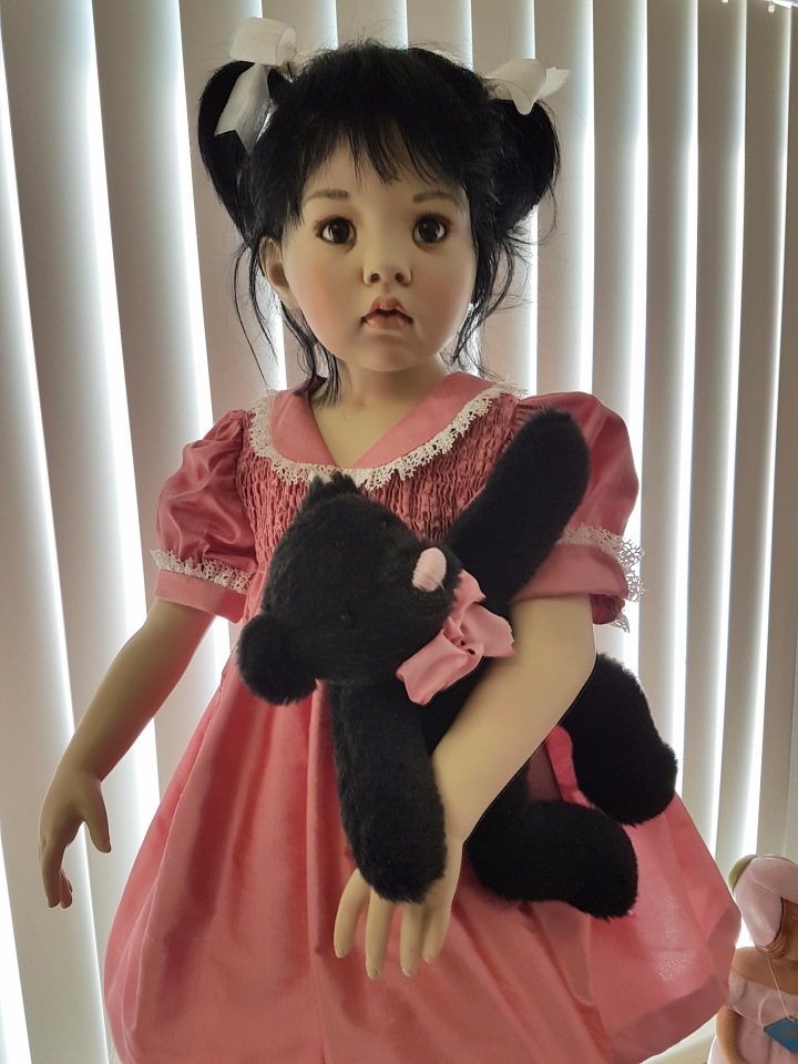 Пасхальная встреча в магазине кукол Хильдегард Гюнзел. Новая коллекция из резин 2017. Азиаточка Tian Yu