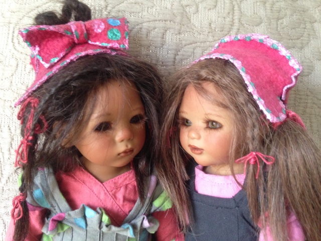 Клубные мини Химочки Reki и Leleti, коллекционные куклы A. Himstedt