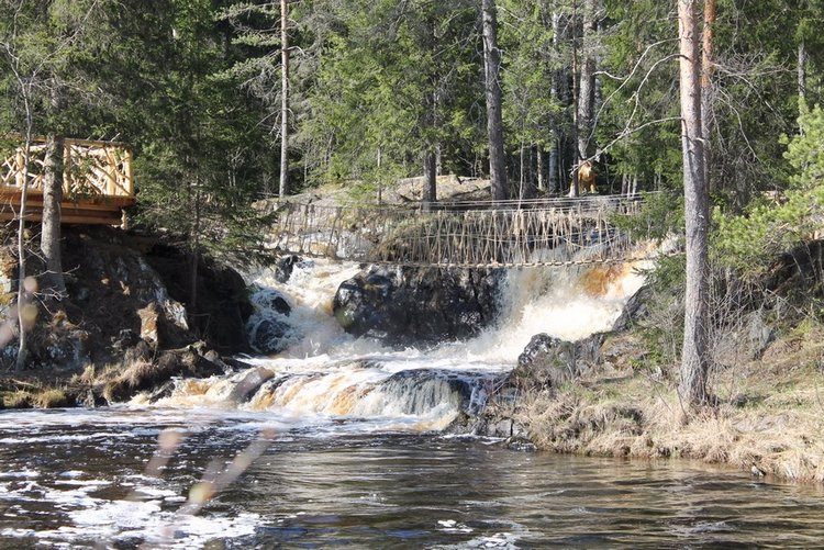 Посетите Карелию - это волшебное место! Рускеальские водопады (фото 6)