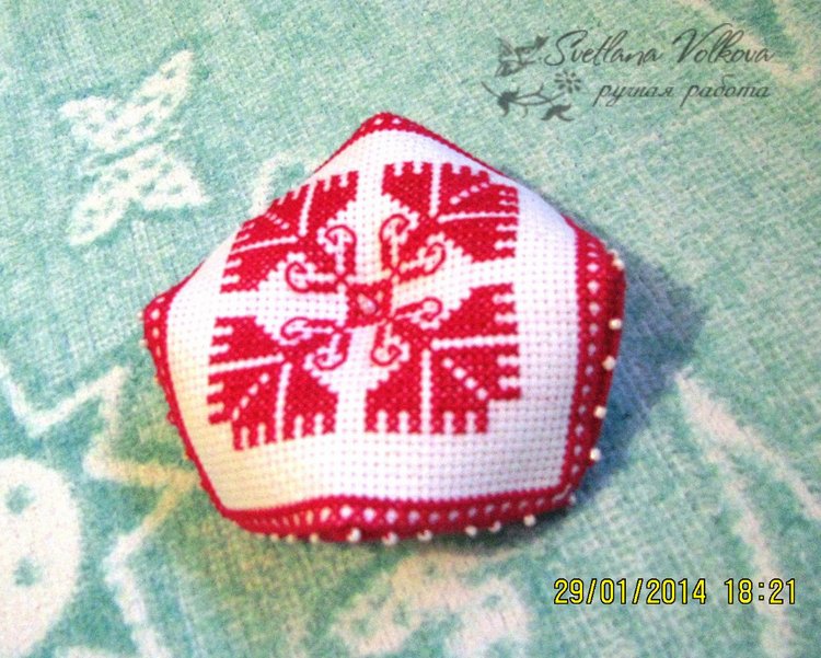 Вышивка в интерьере — Вышивка крестиком