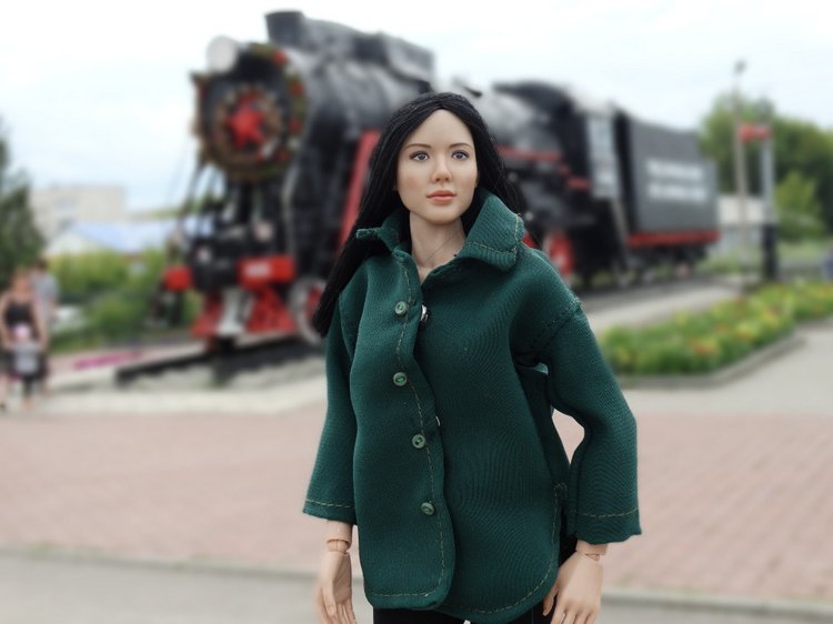 Прекрасная Джунг. Шарнирная кукла от VERYCOOL