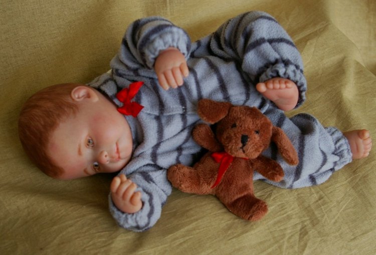 Малыш родился — ООАК и репейнт игровых кукол: Bratz (фото 9)