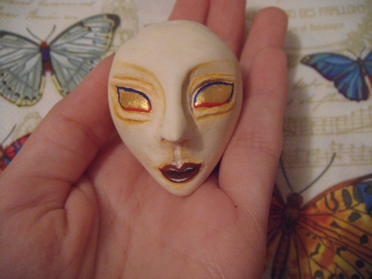 Кукольный эксперимент 4: кукла в смешанной технике