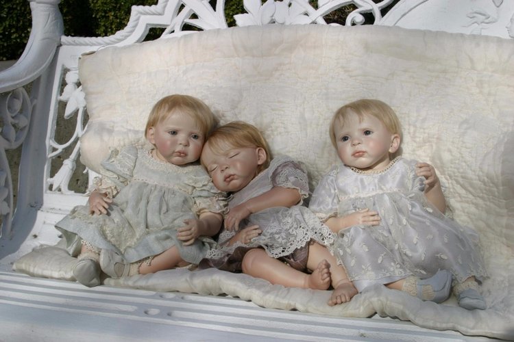 Процесс создания фарфоровых кукол - Джинн Гросс (Jeanne Gross). Часть первая - младенцы