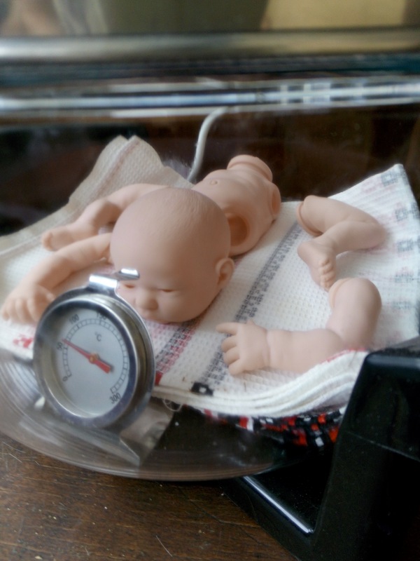 Рождение мини реборна Димочки