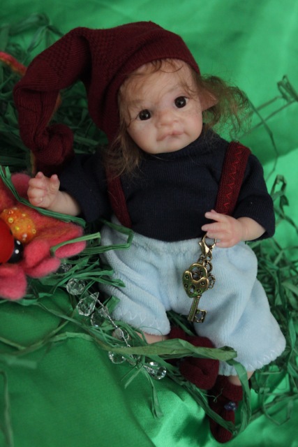 Малышок, кукла реборн Элины Кудрявцевой