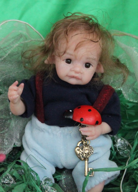 Малышок, кукла реборн Элины Кудрявцевой (фото 5)
