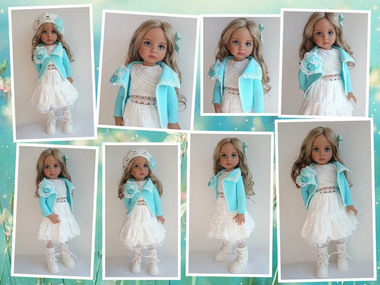 Лулу, зима, немного мяты — Куклы Dianna Effner (Эффнер) из винила: Little Darling (фото 7)