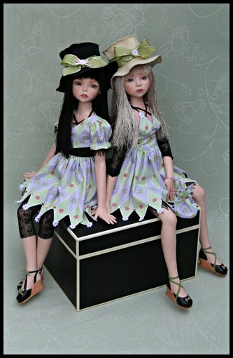 Чудо художница - Dale Zentner (dolls). Авторские куклы Дейл Зентнер