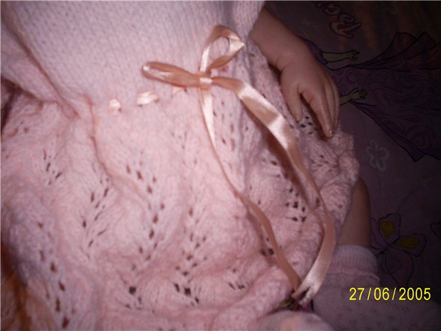 Мой первый вязальный опыт,после долгого перерыва... Для куклы реборн