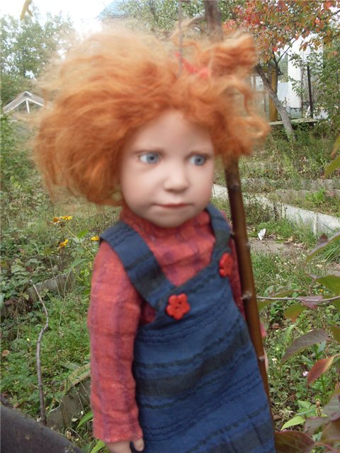 Моя подруга Осень. Коллекционная кукла (фото 6)