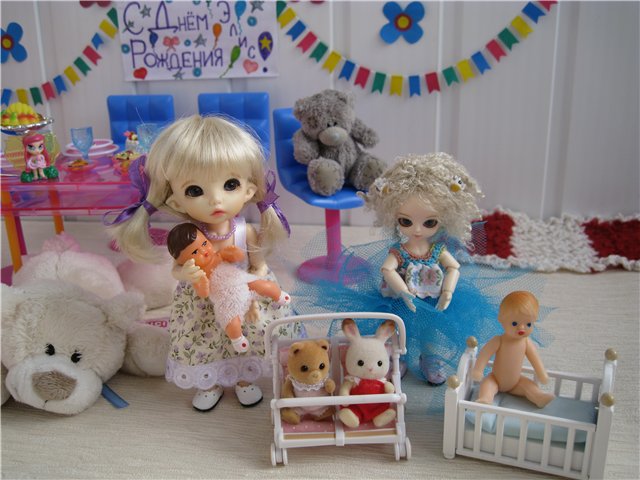 Первый день рождения Элис! Пукифи Анте | Бэйбики Первый день рождения Элис! Пукифи Анте