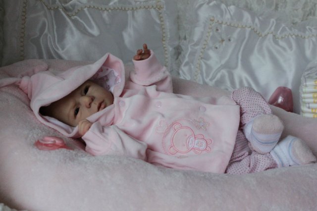 Мой слааадкий ангел! Девочка реборн Виктории Вишни