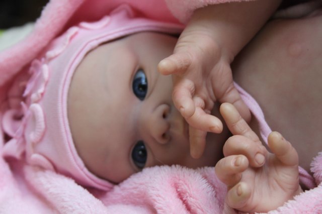 Джиллка№2 кукла реборн Элины Кудрявцевой | Бэйбики Джиллка№2 кукла реборн Элины Кудрявцевой (фото 3)