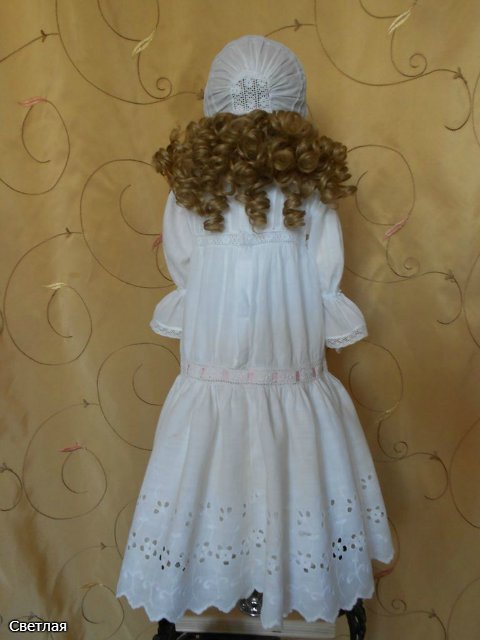 Антикварная кукла коробочного хранения. Или как должно БЫТЬ