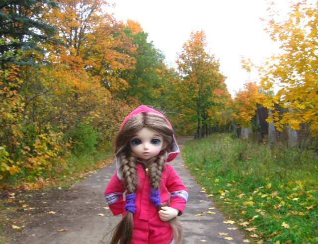 Осенняя прогулка Мини и Мики (фото 5)