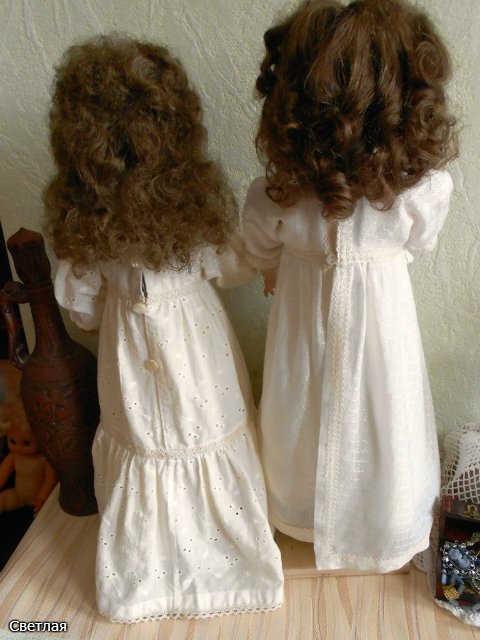 Выполняю обещание. Дарина и Рада. Утренний переполох