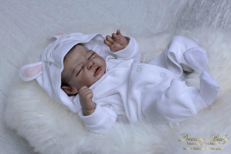 Малышка Квини. Кукла реборн Анастасии Бочковой