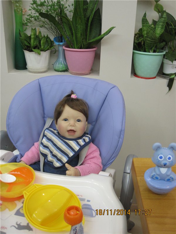 Две сестрёнки. Куклы Lee Middleton Лёля и Катюша