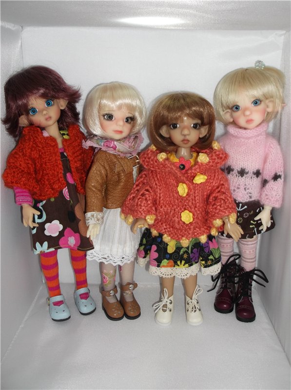 Такие разные мелкие! Ушастые и нет. Коллекция БЖД от Kaye Wiggs